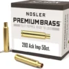 Nosler Custom Brass 280 Ackley Improved 40-Degree Shoulder Box of 50 2 128050